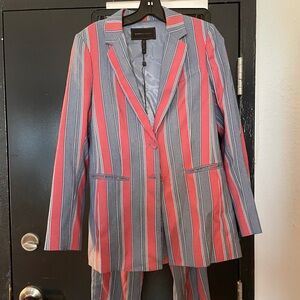 BCBG Striped Suit
